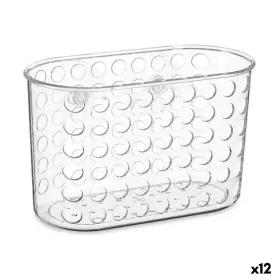 Rangement de douche 19,3 x 12 x 9 cm Transparent Plastique PVC (12 Unités) de Berilo, Accessoires de douche - Réf : S3624456,...