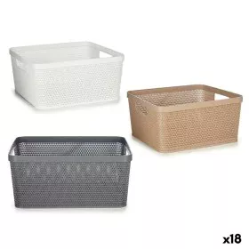 Cestino Multiuso Plastica 10 L 36 x 15 x 29 cm (18 Unità) di Kipit, Contenitori senza coperchio - Rif: S3624477, Prezzo: 50,9...