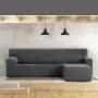 Funda para chaise longue de brazo corto derecho Eysa JAZ Gris oscuro 120 x 120 x 360 cm de Eysa, Sofás - Ref: D1607141, Preci...