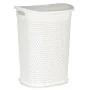 Cesto da Roupa Branco Plástico 60 L 43,5 x 57,5 x 34 cm (6 Unidades) de Kipit, Cestos para fornos rebatíveis - Ref: S3624478,...