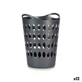 Panier à linge Anthracite Plastique 50 L 44 x 56 x 41 cm (12 Unités) de Kipit, Corbeilles à linge - Réf : S3624480, Prix : 64...