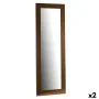 Miroir mural Doré Bois verre 52,7 x 154,5 x 1,7 cm (2 Unités) de Gift Decor, Miroirs muraux - Réf : S3624481, Prix : 111,63 €...