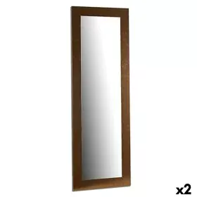 Wall mirror Golden Wood Glass 52,7 x 154,5 x 1,7 cm (2 Units) by Gift Decor, Wall-Mounted Mirrors - Ref: S3624481, Price: 107...