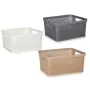 Panier Multi-usages Plastique 2,5 L 24,5 x 10,4 x 18,5 cm (18 Unités) de Kipit, Boîtes de rangement ouvertes - Réf : S3624491...