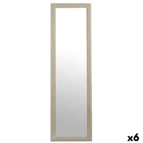 Mirror Grey Wood Crystal 38,3 x 3 x 135 cm (6 Units) by Gift Decor, Floor Mirrors - Ref: S3624493, Price: 105,75 €, Discount: %