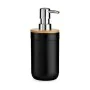 Soap Dispenser Black Bamboo polypropylene 350 ml (6 Units) by Berilo, Stands and dispensers - Ref: S3624494, Price: 22,47 €, ...