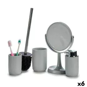 Set de Baño Gris Polipropileno (6 Unidades) de Berilo, Juegos de accesorios de baño - Ref: S3624496, Precio: 89,72 €, Descuen...