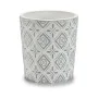 Planter Pattern White Grey Ceramic 12,3 x 12 x 12,3 cm (144 Units) by Ibergarden, Cachepots - Ref: S3624517, Price: 199,92 €,...