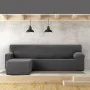 Funda para chaise longue de brazo corto izquierdo Eysa JAZ Gris oscuro 120 x 120 x 360 cm de Eysa, Sofás - Ref: D1607142, Pre...