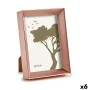 Fotorahmen 12 x 3,3 x 17,3 cm Rosa Kupfer Kunststoff Glas (6 Stück) von Gift Decor, Wand- und Tischrahmen - Ref: S3624543, Pr...