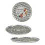 Set of Kitchen Dishes Disposable Pizza Aluminium 32 x 3 x 32 cm (24 Units) by Kinvara, Disposable moulds - Ref: S3624560, Pri...