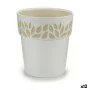 Vaso Autoirrigável Stefanplast Cloe Branco Plástico 19 x 19 x 19 cm (12 Unidades) de Stefanplast, Vasos para flores - Ref: S3...