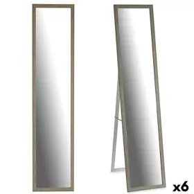 Miroir sur pied Gris Bois Verre 44 x 32,5 x 120 cm (6 Unités) de Gift Decor, Miroirs en pied - Réf : S3624614, Prix : 81,26 €...