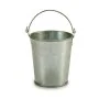 Planter Bucket Silver Zinc 15,5 x 11 x 11 cm (72 Units) by Ibergarden, Cachepots - Ref: S3624617, Price: 58,01 €, Discount: %