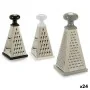 Grater Multiple Triangular Stainless steel 9,5 x 20 x 9,5 cm (24 Units) by Kinvara, Spiralizers, Manual Graters & Slicers - R...