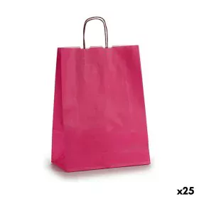 Bolsa de Papel 12 x 52 x 32 cm Rosa (25 Unidades) de Pincello, Cajas y bolsas de regalo - Ref: S3624624, Precio: 14,28 €, Des...