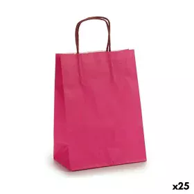 Paper Bag 18 x 8 x 31 cm Pink (25 Units) by Pincello, Gift boxes and bags - Ref: S3624628, Price: 9,44 €, Discount: %