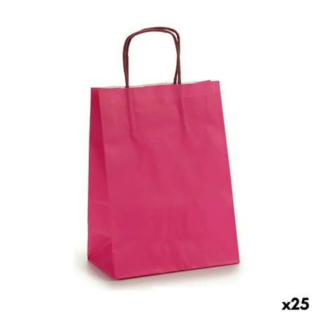 Bolsa de Papel 18 x 8 x 31 cm Rosa (25 Unidades) de Pincello, Cajas y bolsas de regalo - Ref: S3624628, Precio: 10,49 €, Desc...