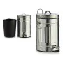 Pedal bin Silver Steel 7 L (6 Units) by BigBuy Home, Wastebaskets - Ref: S3624665, Price: 65,19 €, Discount: %