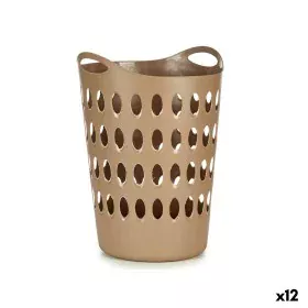 Wäschekorb Beige Kunststoff 50 L 44 x 56 x 41 cm (12 Stück) von Kipit, Wäschekörbe - Ref: S3624680, Preis: 64,58 €, Rabatt: %