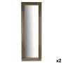 Miroir mural Rayures Doré Bois verre 53 x 154,3 x 3 cm (2 Unités) de Gift Decor, Miroirs muraux - Réf : S3624689, Prix : 134,...