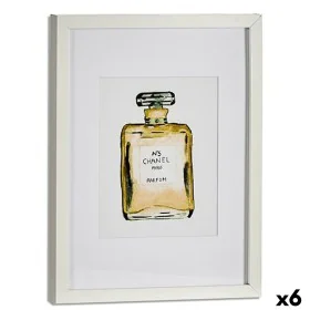 Cuadro CH Nº5 Perfume Vidrio Aglomerado 33 x 3 x 43 cm (6 Unidades) de Gift Decor, Pinturas artísticas - Ref: S3624715, Preci...