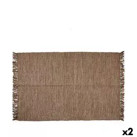 Carpet Brown 180 x 120 cm (2 Units) by Gift Decor, Rugs - Ref: S3624720, Price: 30,49 €, Discount: %