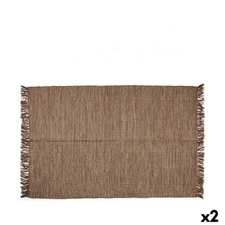 Alfombra Marrón 180 x 120 cm (2 Unidades) de Gift Decor, Alfombras infantiles - Ref: S3624720, Precio: 30,00 €, Descuento: %