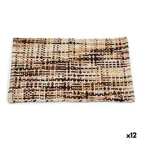 Bath rug 50 x 80 cm Brown (12 Units) by Berilo, Bath Mats - Ref: S3624725, Price: 70,46 €, Discount: %