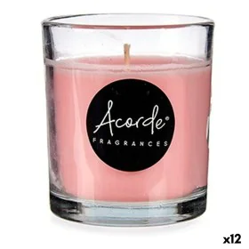 Scented Candle Custard 7 x 7,7 x 7 cm (12 Units) by Acorde, Candles - Ref: S3624742, Price: 19,98 €, Discount: %