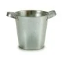 Planter Bucket Silver Zinc 20 x 14 x 16,2 cm (24 Units) by Ibergarden, Cachepots - Ref: S3624746, Price: 39,34 €, Discount: %