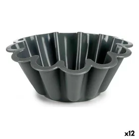 Moule à flan Élevé Silicone 1,5 L 24,5 x 8,5 x 24,5 cm (12 Unités) de Kinvara, Moules pour gâteaux et biscuits - Réf : S36247...