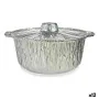 Set de Fuentes de Cocina Aluminio 29 x 26 x 12 cm Desechable Con Tapa Olla (12 Unidades) de Kinvara, Moldes desechables - Ref...