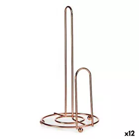 Kitchen Paper Holder Copper Steel 15,5 x 32 x 16 cm (12 Units) by Kinvara, Shelves and supports - Ref: S3624783, Price: 39,83...