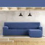 Housse pour chaise longue accoudoir court droit Eysa JAZ Bleu 120 x 120 x 360 cm de Eysa, Housses de canapé - Réf : D1607147,...