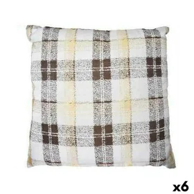 Cuscino 60 x 60 cm Quadri Marrone (6 Unità) di Gift Decor, Cuscini decorativi - Rif: S3624816, Prezzo: 40,93 €, Sconto: %