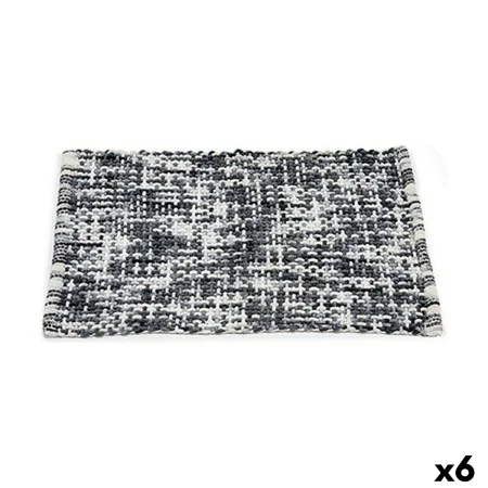 Non-slip Shower Mat 50 x 80 cm Dark grey (6 Units) by Berilo, Shower accessories - Ref: S3624843, Price: 45,83 €, Discount: %