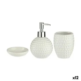 Badezimmer Set Weiß aus Keramik (12 Stück) von Berilo, Sets - Ref: S3624844, Preis: 80,91 €, Rabatt: %