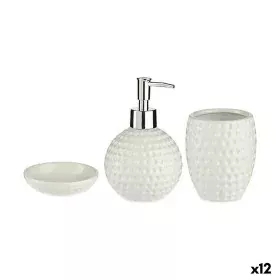 Ensemble de Bain Blanc Céramique (12 Unités) de Berilo, Ensembles d'accessoires - Réf : S3624844, Prix : 89,32 €, Remise : %