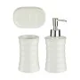 Set de Baño Blanco Cerámica (12 Unidades) de Berilo, Juegos de accesorios de baño - Ref: S3624846, Precio: 80,91 €, Descuento: %