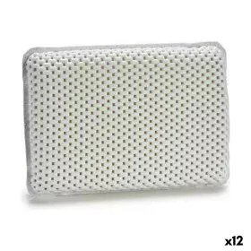 Almohada Bañera Antideslizante Blanco 100 % PVC 20 x 6 x 29 cm (12 Unidades) de Berilo, Accesorios para bañera - Ref: S362485...