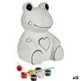 Paint Your Own Money Box Frog Ceramic 15,5 x 21,5 x 16 cm (12 Units) by Pincello, Money Boxes - Ref: S3624870, Price: 85,72 €...