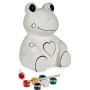 Paint Your Own Money Box Frog Ceramic 15,5 x 21,5 x 16 cm (12 Units) by Pincello, Money Boxes - Ref: S3624870, Price: 85,72 €...