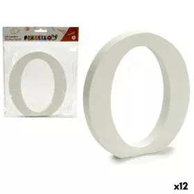 Lettera O Bianco Legno 1,8 x 21 x 17 cm (12 Unità) di Pincello, Lettere e numeri - Rif: S3624871, Prezzo: 9,52 €, Sconto: %