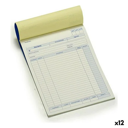 Invoice Check-book 21 x 0,5 x 28,5 cm (12 Units) by Pincello, Sales & Invoice Forms - Ref: S3624874, Price: 12,90 €, Discount: %