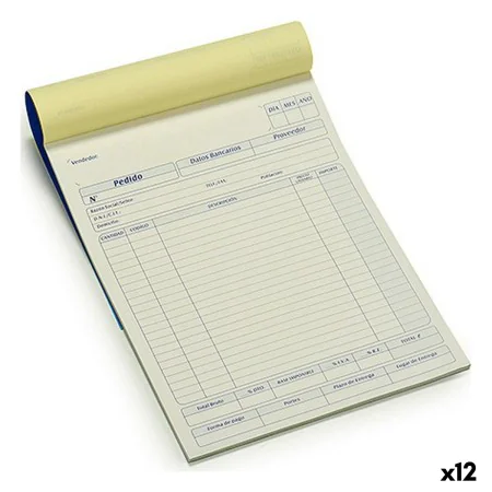 Order Form 21 x 0,5 x 28,5 cm (12 Units) by Pincello, Sales & Invoice Forms - Ref: S3624876, Price: 12,90 €, Discount: %