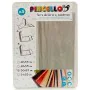 Adhesive Book Cover Transparent Plastic 30 x 53 cm (36 Units) by Pincello, Book protectors - Ref: S3624884, Price: 48,11 €, D...