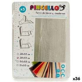 Adhesive Book Cover Transparent Plastic 29 x 53 cm (36 Units) by Pincello, Book protectors - Ref: S3624885, Price: 48,11 €, D...