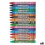 Crayons gras de couleur Multicouleur (6 Unités) de Pincello, Craies de cire - Réf : S3624893, Prix : 19,34 €, Remise : %