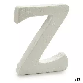 Letra Z Blanco Poliestireno 1 x 15 x 13,5 cm (12 Unidades) de Pincello, Letras y números para artesanía - Ref: S3624916, Prec...